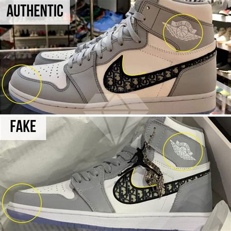 fake dior nikes|real dior jordan 1.